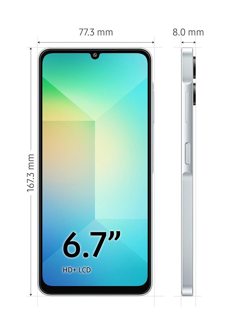 Samsung - Galaxy A06 4G Dual SIM Light Blue 6GB RAM 128GB - Middle East Version - Image 1