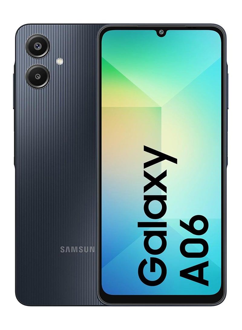 سامسونج - Galaxy A06 4G Dual SIM Black 6GB RAM 128GB - Middle East Version - Image 1