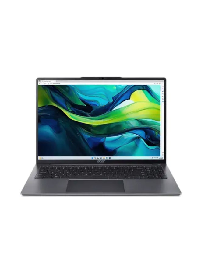 Acer Aspire Lite 16 Laptop With 16-Inch Display, Core i5-1334U Processor/16GB RAM/512GB SSD/Windows 11 Arabic Steel Grey  - Image 1