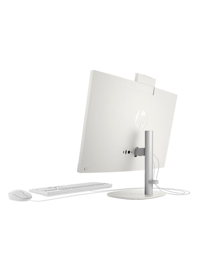 HP ProOne 245 G10 All-in-one 23.8-Inch FHD Display, AMD Ryzen 7-7730U Processor/8GB RAM/512GB SSD/AMD Radeon Graphics/Free Dos English/Arabic White  - Image 4