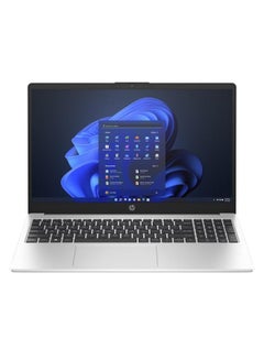 إتش بي كمبيوتر محمول 250 G10 بشاشة FHD مقاس 15.6 بوصة ومعالج Core i7-1355U وذاكرة وصول عشوائي 8 جيجابايت ومحرك أقراص SSD سعة 512 جيجابايت وبطاقة رسومات Intel Iris Xe وبرنامج Free Dos  - Image 1