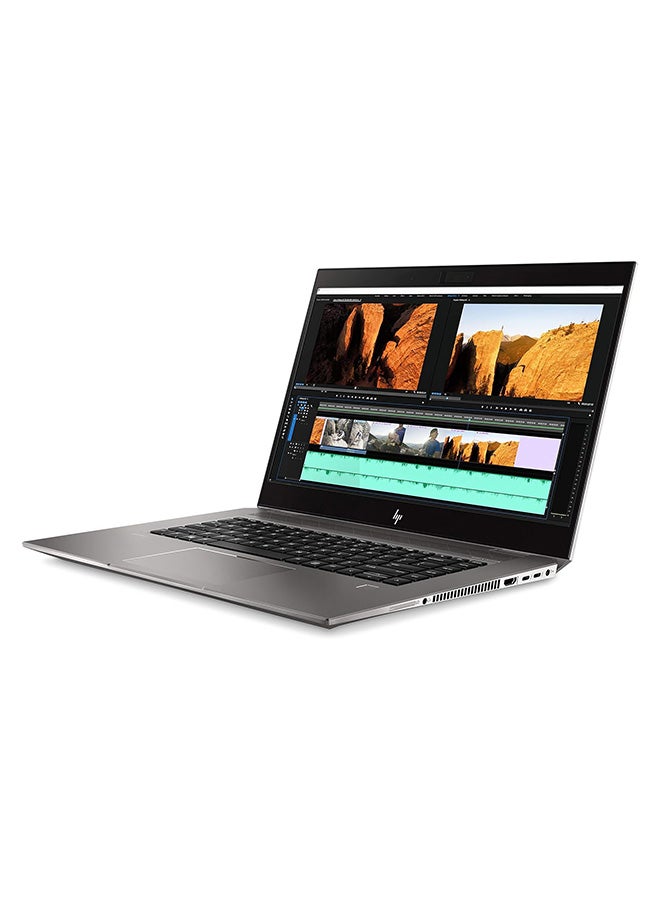 HP Renewed - ZBook Studio G5 Laptop With 15.6-Inch Display, Core i7-8th Gen/16GB RAM/512GB SSD/4GB Nvidia Quadro P1000 English Silver - Image 5