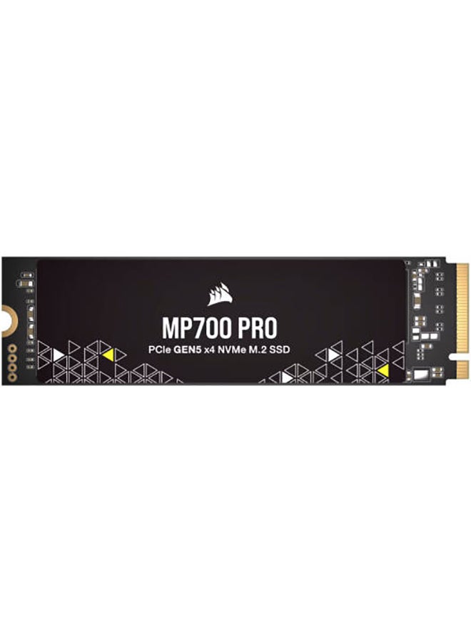CORSAIR 2TB MP700 PRO NVMe PCIe 5.0 M.2 Internal SSD, 12400 MB/s Sequential Read Speeds & 11800 Sequential Write Speeds, 3D TLC NAND Technology, 1.6 Million Hours MTBF, CSSD-F2000GBMP700PNH 2 TB  - Image 1