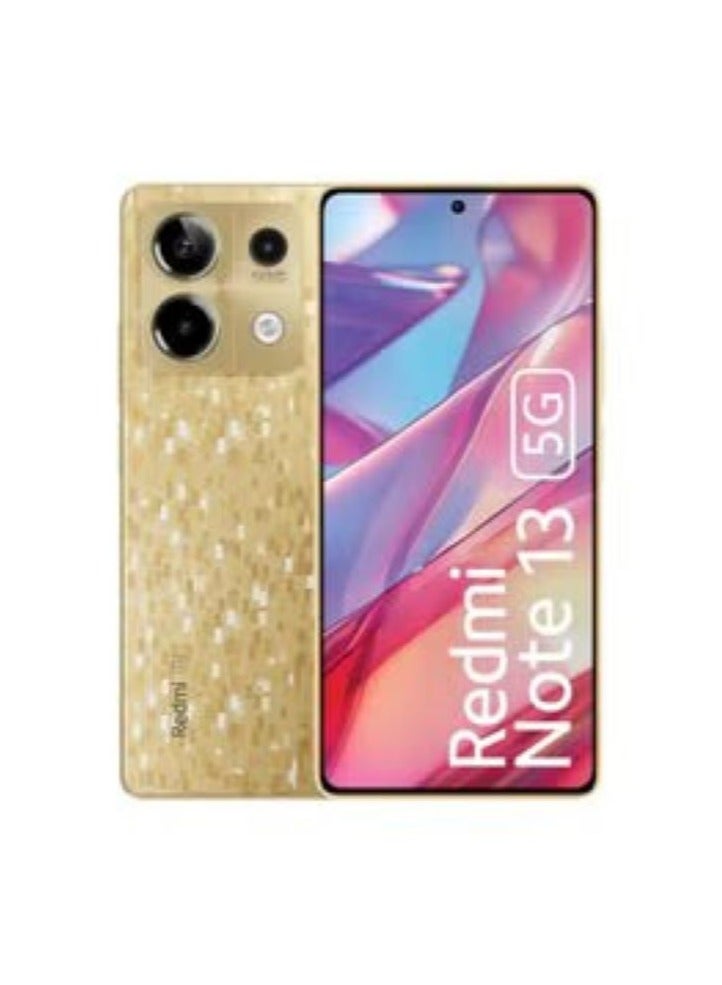 Xiaomi Redmi Note 13 Dual SIM Prism Gold 8GB RAM 256GB 5G - Indian  Version  - Image 1
