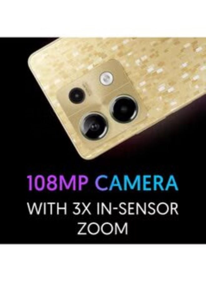 Xiaomi Redmi Note 13 Dual SIM Prism Gold 8GB RAM 256GB 5G - Indian  Version  - Image 2