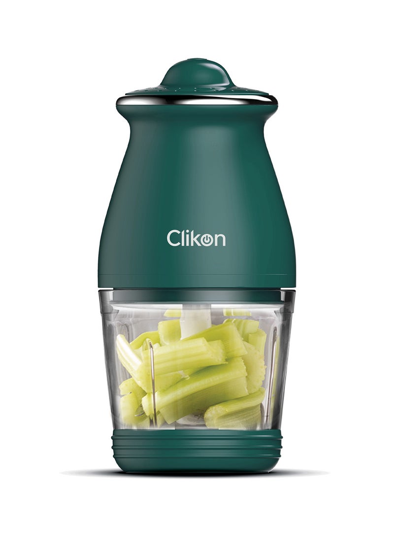 كليكون Powerful Electric Chopper With Glass Bowl For Vegetables And Meat 0.6 L 200 W CK2679 Green  - Image 3