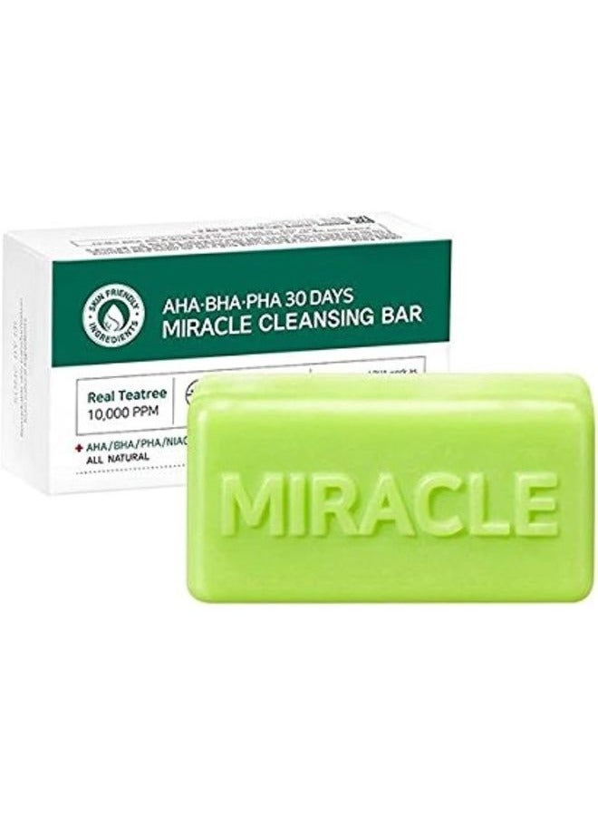 سام باي مي AHA-BHA-PHA 30 Days Miracle Cleansing Bar 106grams - Image 1