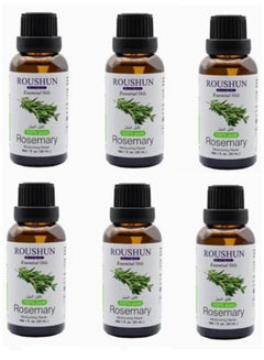 Pack Of 6- Pure Rosemary Essential Oil Clear 30ml - pnsku/N70115660V/45/_/1727509656/cee623ac-fcd9-49fe-b95c-a3376d7baa46