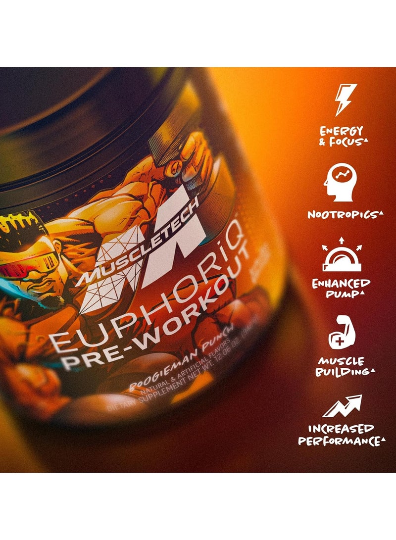 ماسل تيك - Pre Workout Powder Euphoriq For Men And Women 20 Servings - Image 1