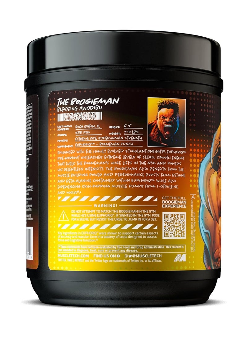 ماسل تيك - Pre Workout Powder Euphoriq For Men And Women 20 Servings - Image 1