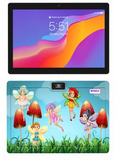 ATOUCH 10.1 Inch Android 12 Kids Tablet Dual SIM 8GB RAM 256GB ROM WiFi Dual Camera And Zoom App Supported with Convertible Eva Case Stand and Gamepad Early Education Tab Red  - Image 2