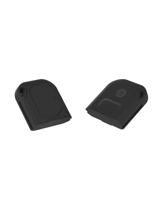 Goui apple AirTag : Effortless Item Location With Apple Find My Integration, TITAN LINE Compatibility And Long Battery Life - Black