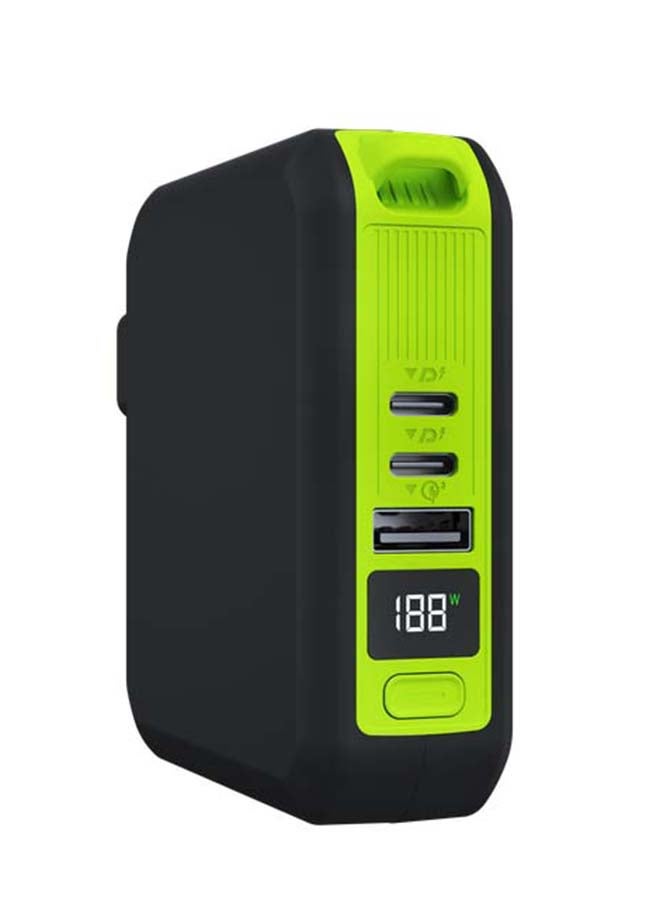 Goui Mbala Plus Power Bank + Wall Charger Black - Image 1