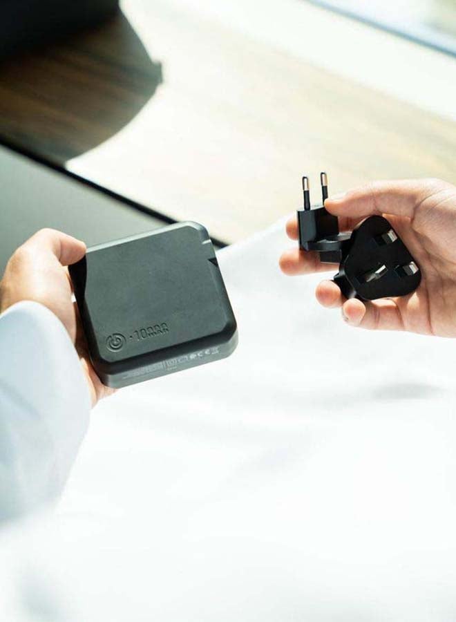 Goui Mbala Plus Power Bank + Wall Charger Black - Image 5