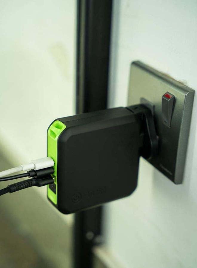 Goui Mbala Plus Power Bank + Wall Charger Black - Image 4