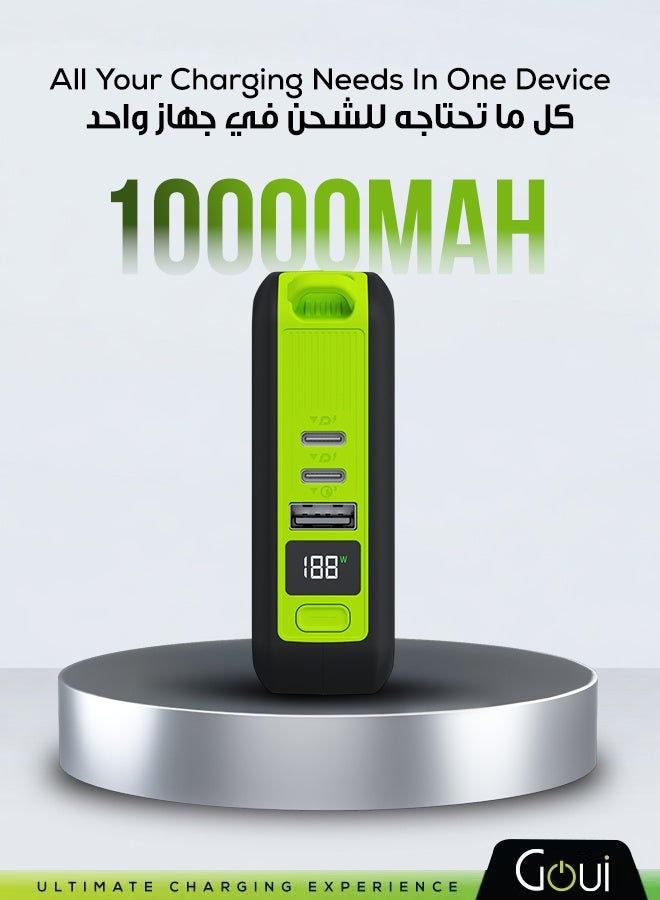 Goui Mbala Plus Power Bank + Wall Charger Black - Image 1