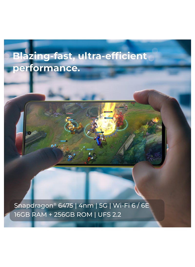 Motorola G75 Dual SIM Aqua Blue 8GB RAM 256GB 5G - Middle East Version - Image 5