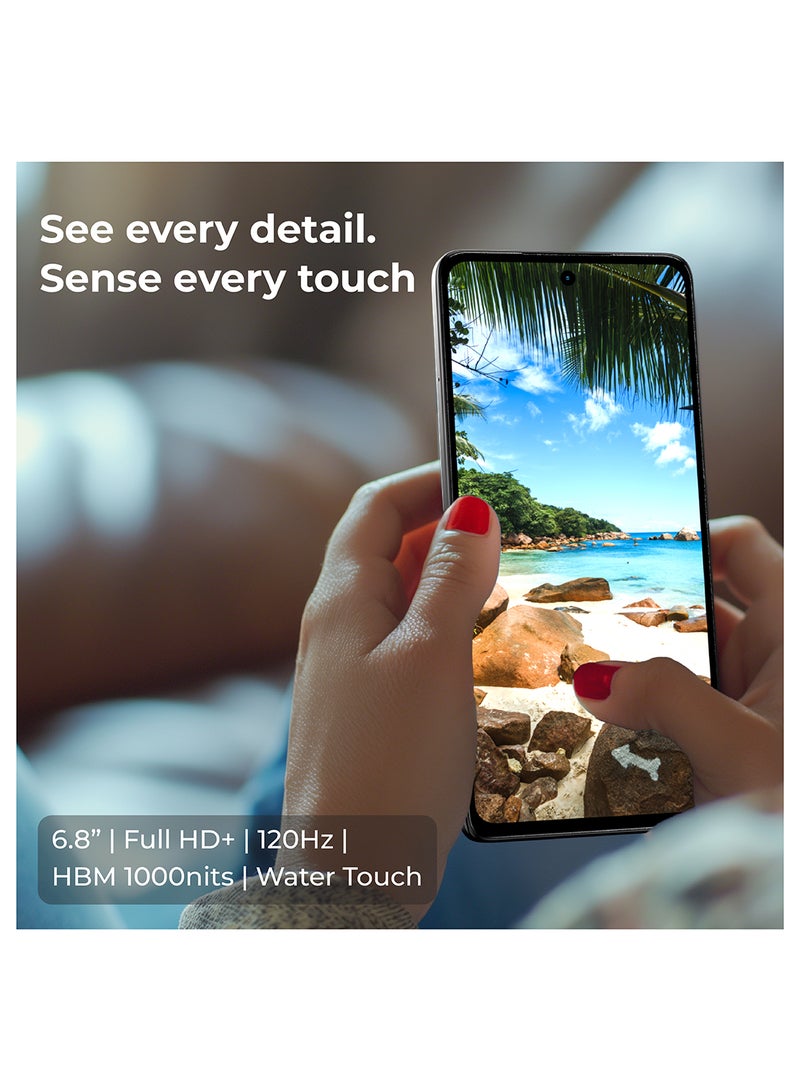 Motorola G75 Dual SIM Aqua Blue 8GB RAM 256GB 5G - Middle East Version - Image 4