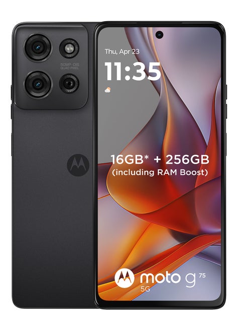 G75 Dual SIM Charcoal Grey 8GB RAM 256GB 5G - Middle East Version