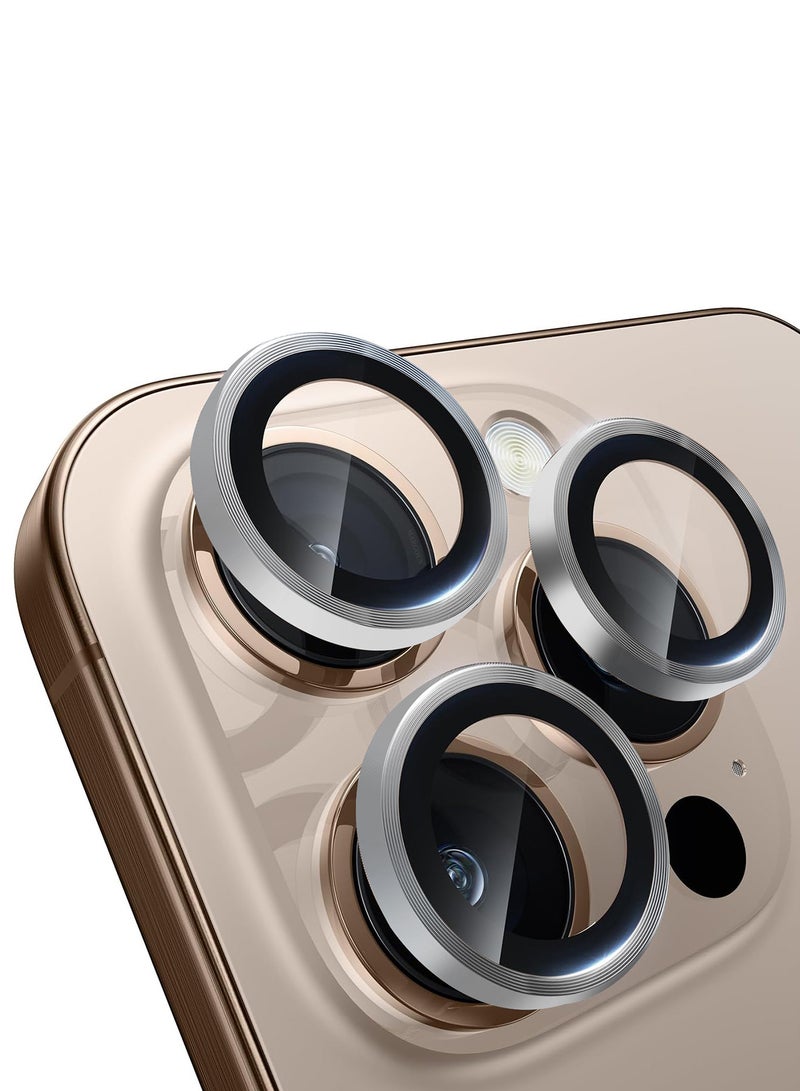 مارجون For 16 Pro/16 Pro Max Camera Lens Protector, Ultra Tough HD Individual Lens Protectors, Scratch Resistant, Ultra Thin Tempered Glass Natural - Image 1