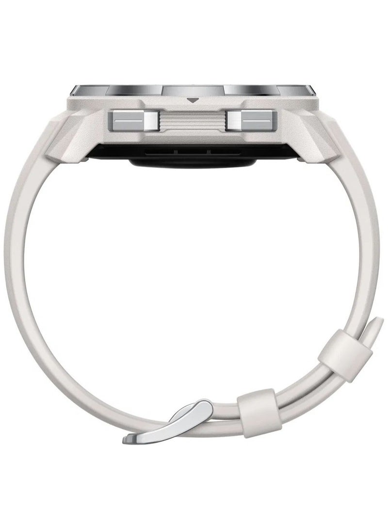 هونور Watch Gs Pro 25 Days Battery Gps Outdoor Navigation With Route Back Weather Alerts Multiskiing Modes 247 Heart Rate Monitoring 500 Songs Storage Marl White - Image 4