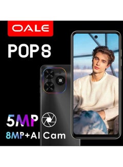 OALE POP8 6.6-Inch Dual Sim White 3GB RAM 64GB 3G - Middle East Version  - Image 5