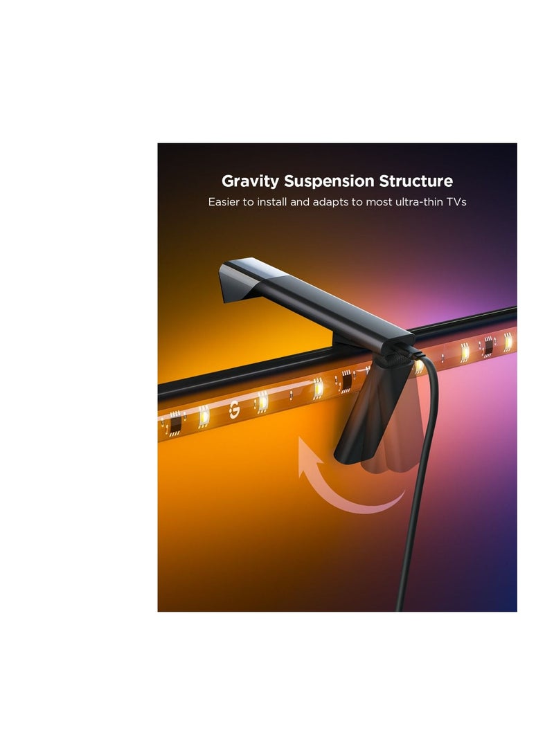 Govee TV Backlight 3 Lite with Fish-eye Correction Function Sync to 75-85 Inch TVs, RGBICW Wi-Fi TV LED Backlight with Camera, 4 colours in 1 Lamp Bead, Voice and APP Control - Image 4