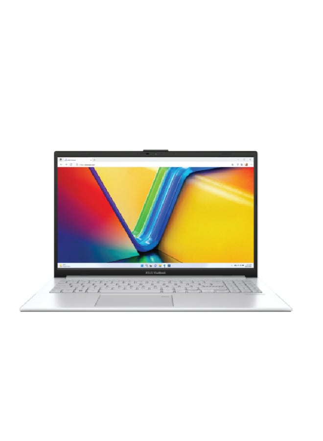 أسوس كمبيوتر محمول VivoBook Go E1504GA-NJ255 بشاشة Full HD مقاس 15.6 بوصة ومعالج Core i3-N305 وذاكرة وصول عشوائي سعة 8 جيجابايت ومحرك أقراص SSD سعة 256 جيجابايت ونظام تشغيل Windows 11 وبطاقة رسومات Intel UHD - Image 1