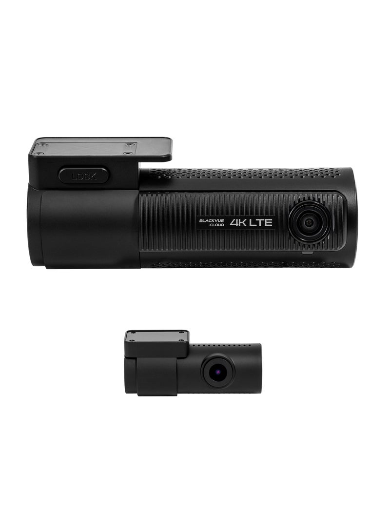 بلاك فيو Blackvue DR970X-2CH SA LTE PLUS 64GB | 4K/Full Hd Dual-Channel Cloud Dashcam | Built-In Wi-Fi, Gps, Parking Mode Voltage Monitor | LTE Bulit-in  - Image 1
