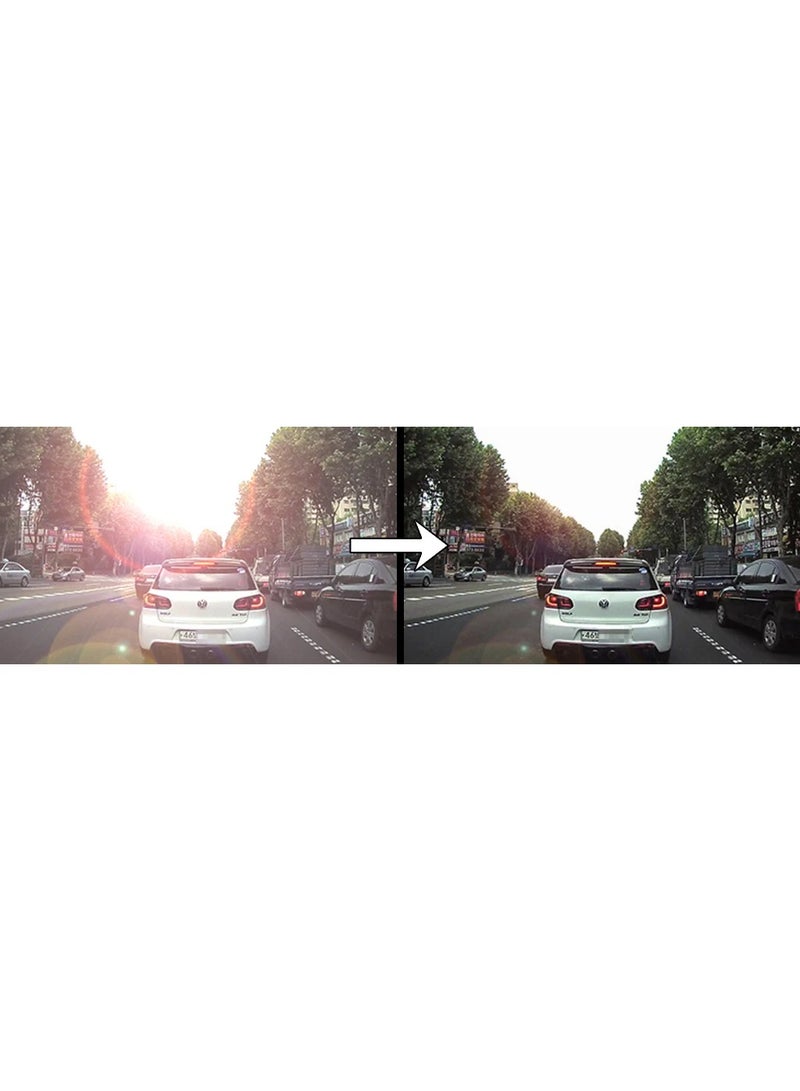 THINKWARE - Q1000 Dash Cam - 2K Qhd 1440P Front And Rear Car Dash Camera With Built-In Wi-Fi, Gps And Bluetooth, Super Night Vision And Hardwire Lead For Battery Safe Parking Mode - Image 1