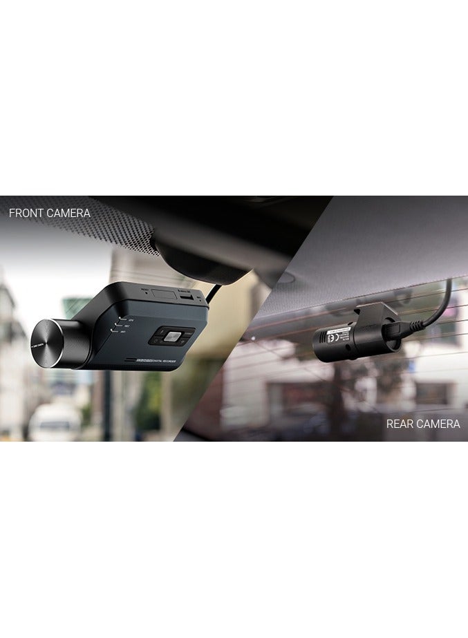 THINKWARE Q800 Pro Dash Cam 2K 1440P Qhd Front Car Camera 1080P Full Hd Rear Dashcam - Super Night Vision, 32Gb Sd Card, Hardwire Lead For Battery Safe Parking Mode Install - Image 3