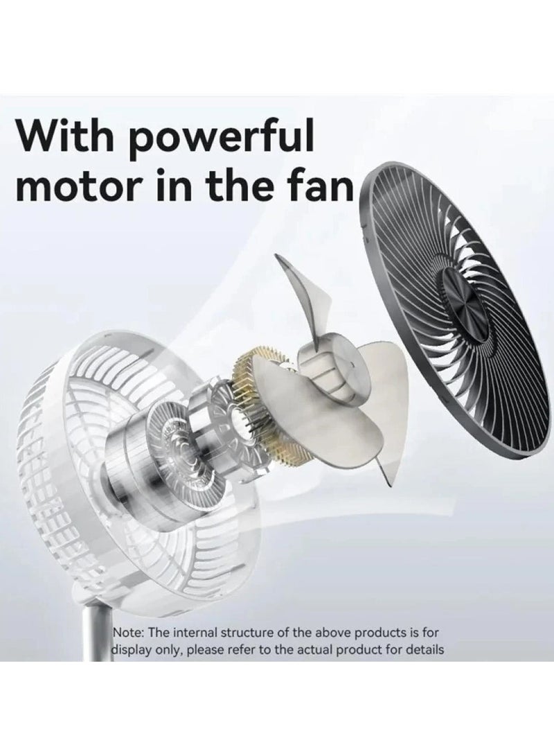 DLC - Folding Wireless Fan 31059 White - Image 1