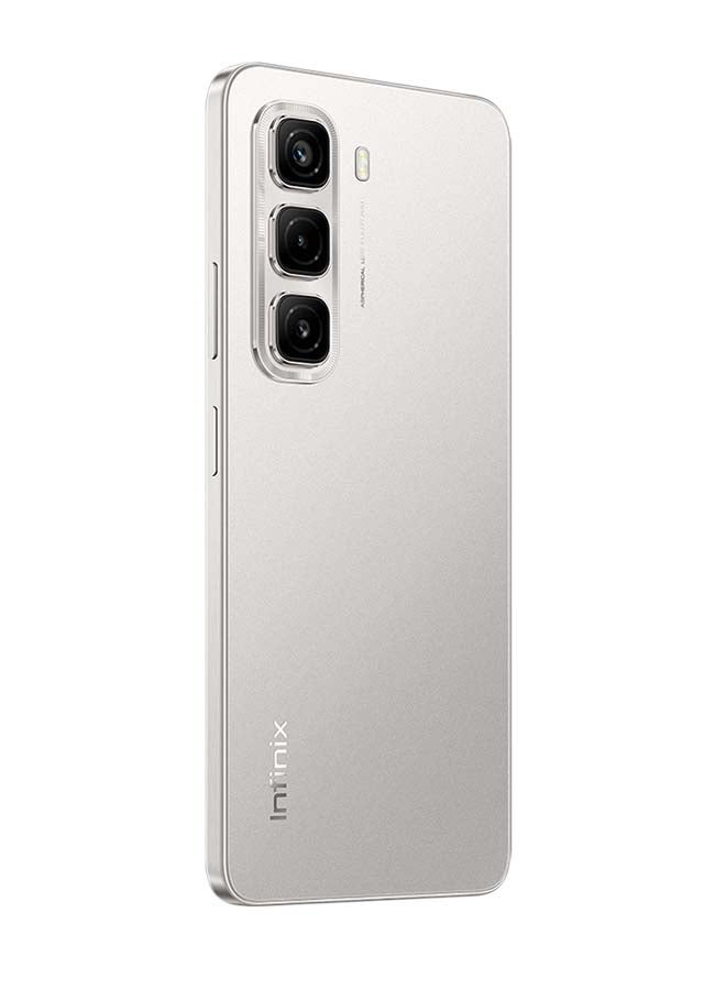 Infinix - Hot50 Dual SIM Titanium Grey 6+6GB RAM 256GB 4G - Middle East Version + Ai Support With Coffee Cup & Fan - Image 1