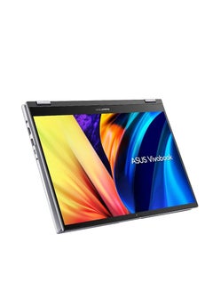 ASUS ASUS VivoBook Flip 14 Thin and Light 2-in-1 Laptop, 14 Inch Touch Display with Pen, Ryzen™ 7-7730U, 8GB RAM, 512GB SSD, Radeon Graphics, Stylus Pen, Windows 11, TN3402YA-LZ007W, Silver English/Arabic Silver  - Image 4