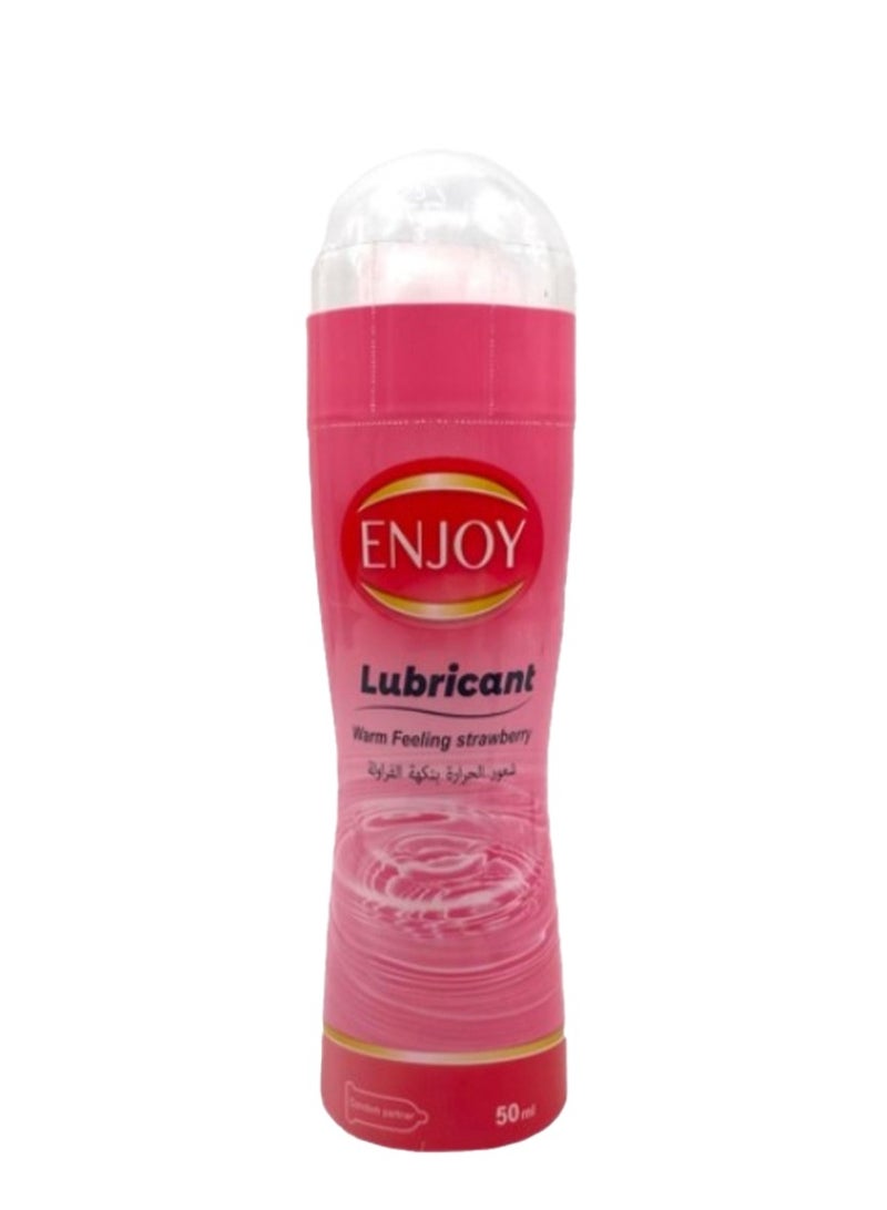 ENJOY Lubricant Warm Feeling Strawberry 50 ml 