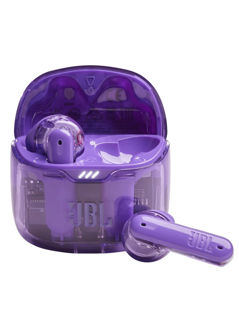 جي بي إل JBL Tune Flex Ghost Purple True Wireless Earbuds purple - Image 2