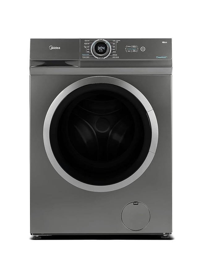 Midea - Home Bundle -  8KG Front Load Washing Machine + 60x60cm Freestanding Cooker MF100W80BT-GCC+BME62058FFD-D Titanium - Image 1