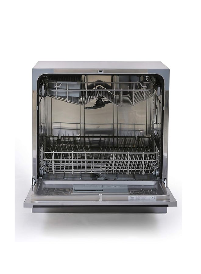 مديا Home Bundle -  Counter Top Dishwasher + 90x60cm Stainless Steel Freestanding Cooker WQP83802FS+LME95030FFD-C White / Silver  - Image 4