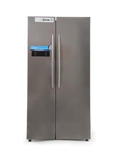 Midea Home Bundle -  690L Gross Side By Side 2 Door Refrigerator + 4.7L XL Digital Air Fryer HC689WENS+MFCN40D2 Silver / Black  - Image 2