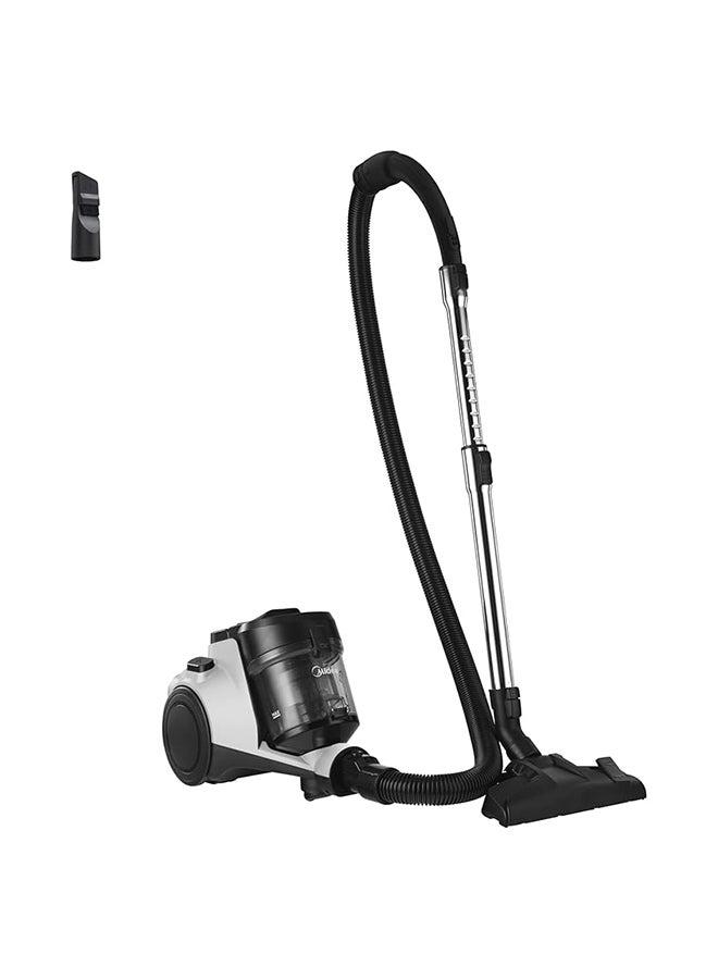 مديا Home Bundle -  7KG Front Load Washing Machine + Canister Vacuum Cleaner MC08MEWH+MFN70 White  - Image 3