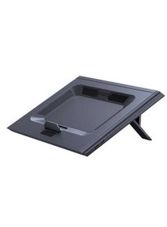 Baseus ThermoCool Laptop Stand for Heat Dissipation and Hollow Carved Cooling Fan with 5 Wind Speed ​​Levels | Grey  - Image 5