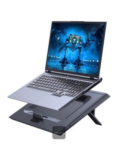 Baseus ThermoCool Laptop Stand for Heat Dissipation and Hollow Carved Cooling Fan with 5 Wind Speed ​​Levels | Grey  - Image 1