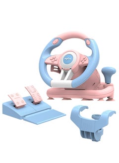 PXN V3 Pro Gaming Steering Wheel with Pedals, 180 Degree Racing Wheel ...