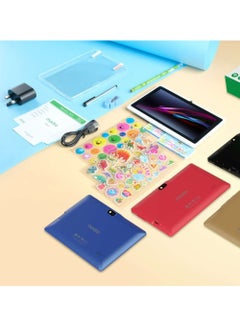 modio M1 Tablet for Kids Dual Camera 7 inch display, HD Screen, 128GB,5G WiFi Tablet PC 3000 mAh Battery_Red  - Image 4