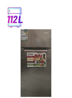 SREEN Double Door Refrigerator - 4 Feet - 112 Liters SRTM145DF Silver  - Image 1