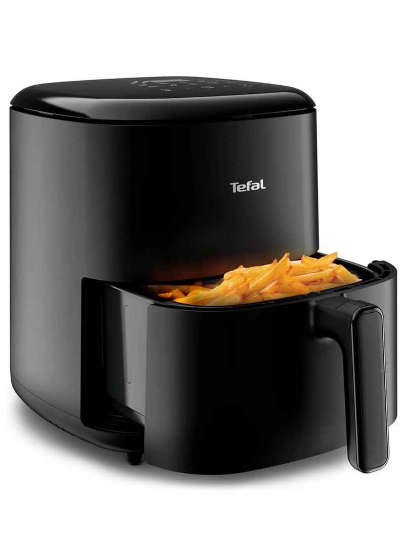تيفال Easy Fry Max, Hot Air Fryer, 5 Liters, 1550 Watt, 10 Programs, Digital - EY2458EG 5 L 1550 W EY2458EG Black  - Image 3