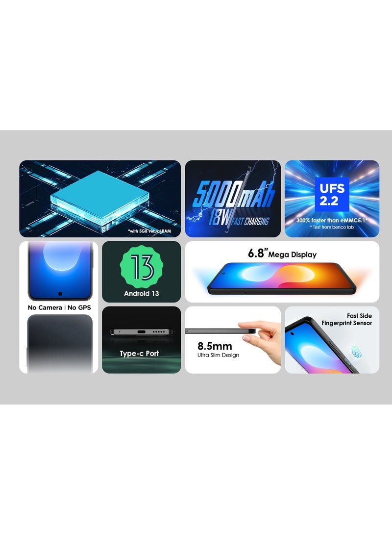S1s Dual SIM Emerald Green 6GB RAM 256GB 4G LTE No Camera And GPS - Middle East Version