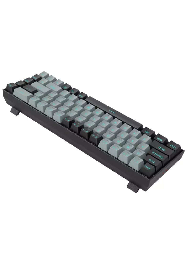 ريدراجون - K662 Gwern Dual Mode Wireless, Bluetooth Gaming Mechanical Keyboard, Red Switch - Image 1