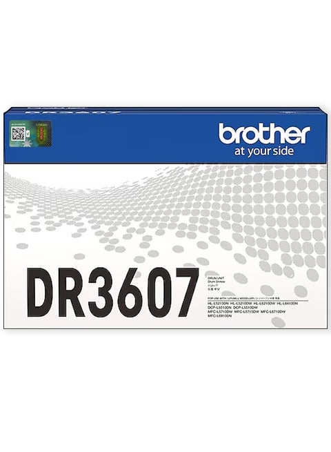 DR-3607 Drum Unit - Yield ~70,000 Pages For MFC L5710DW, DCP L5510DW, MFC L6910DN Black