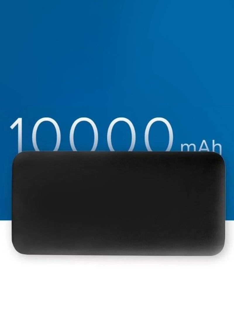 MARGOUN 10000 mAh Power Bank Portable Charger,37Wh High Capacity, External Battery Pack Compatible with Smart Devices Black  - Image 3